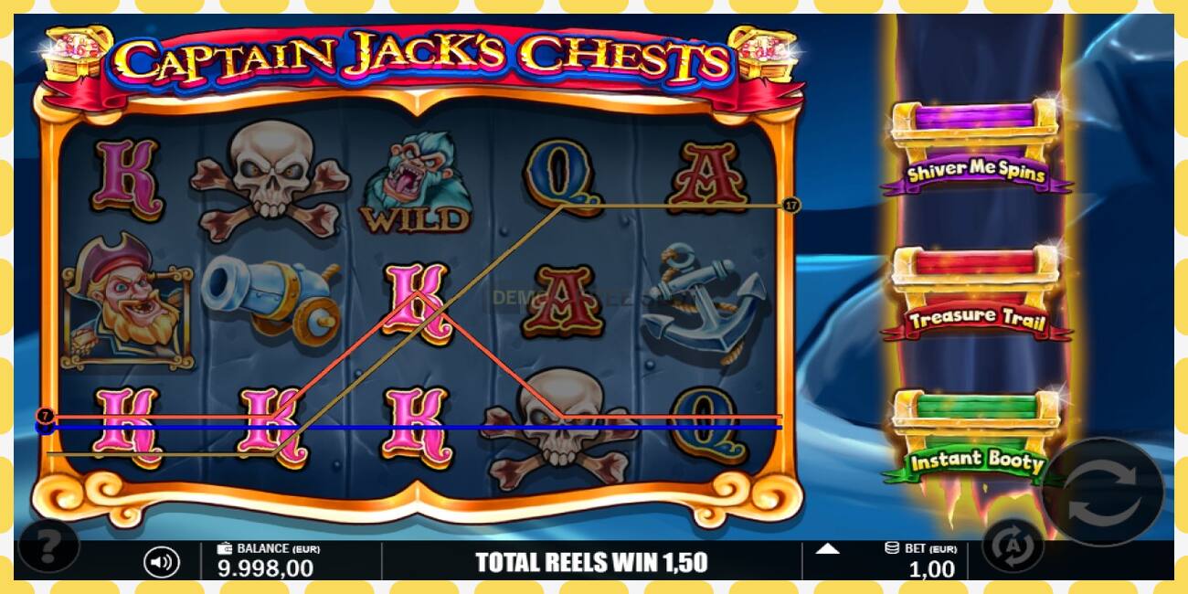 Demo slot Captain Jacks Chests free and without registration, picture - 1