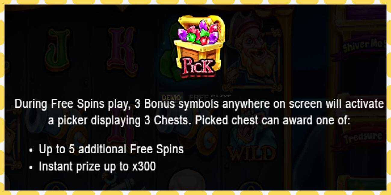 Demo slot Captain Jacks Chests free and without registration, picture - 1