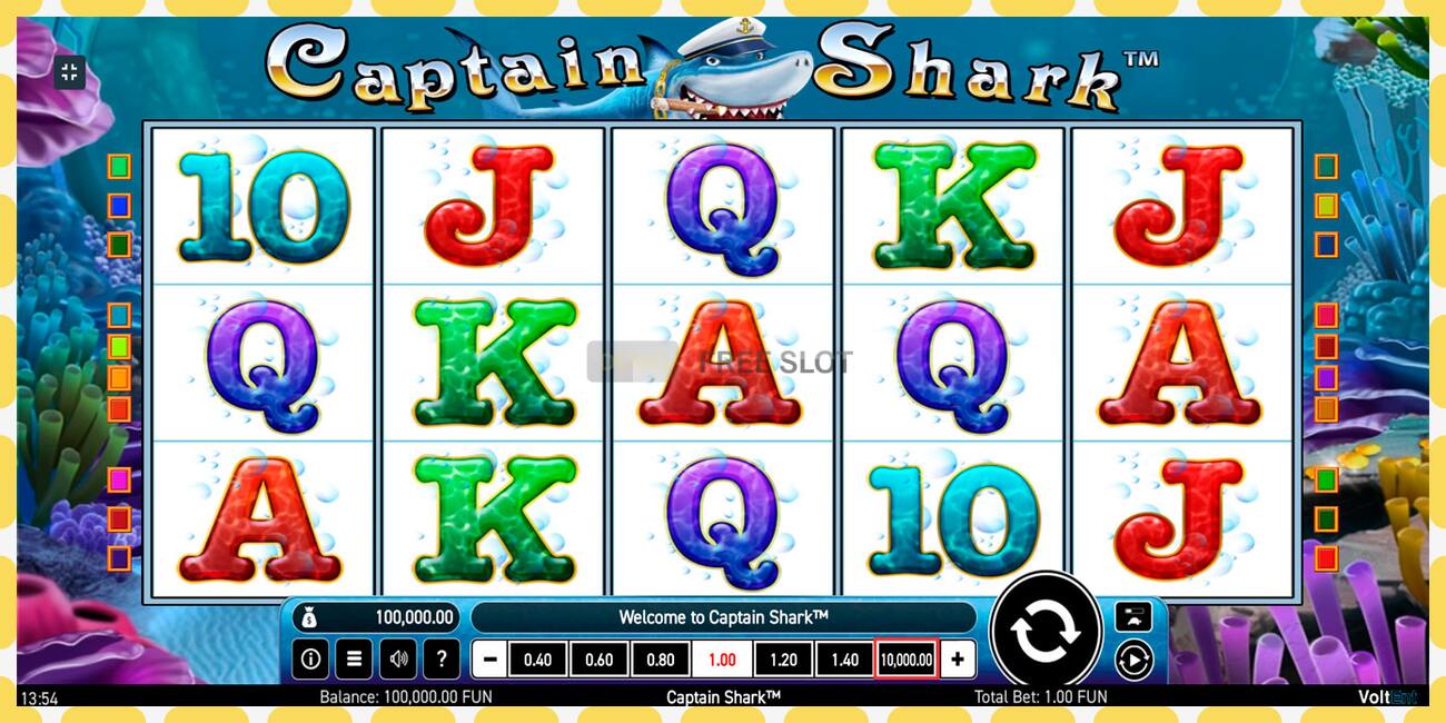 Demo slot Captain Shark free and without registration, picture - 1