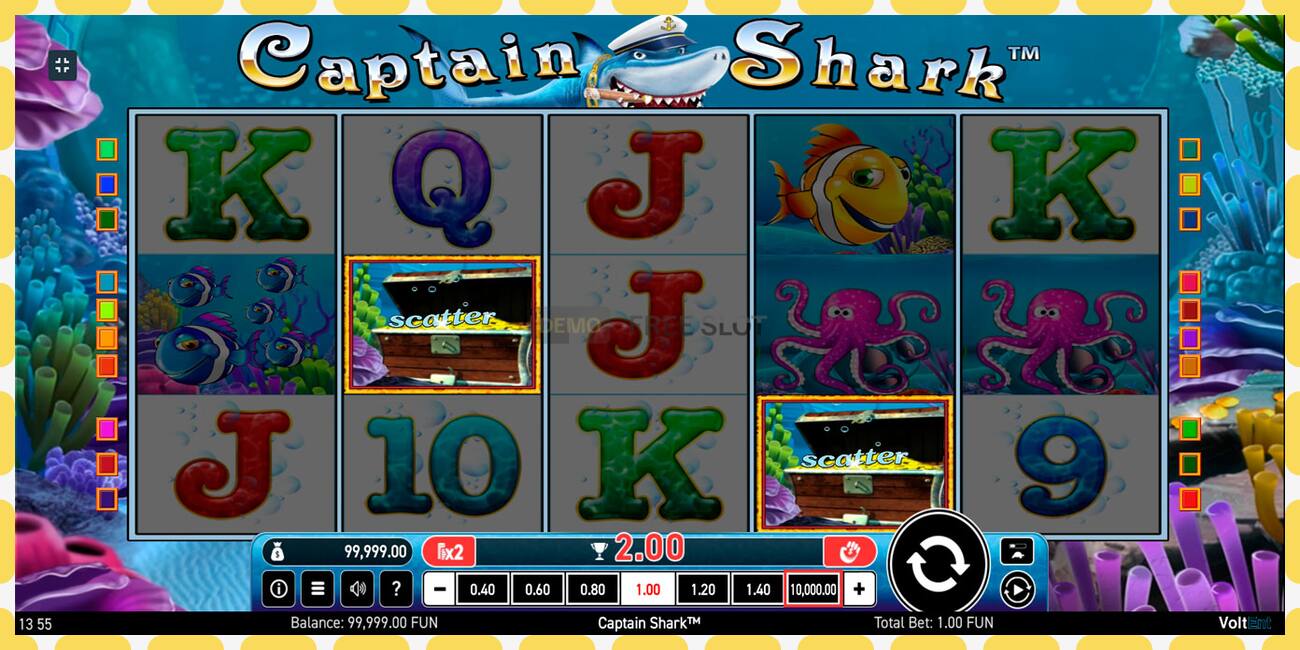 Demo slot Captain Shark free and without registration, picture - 1