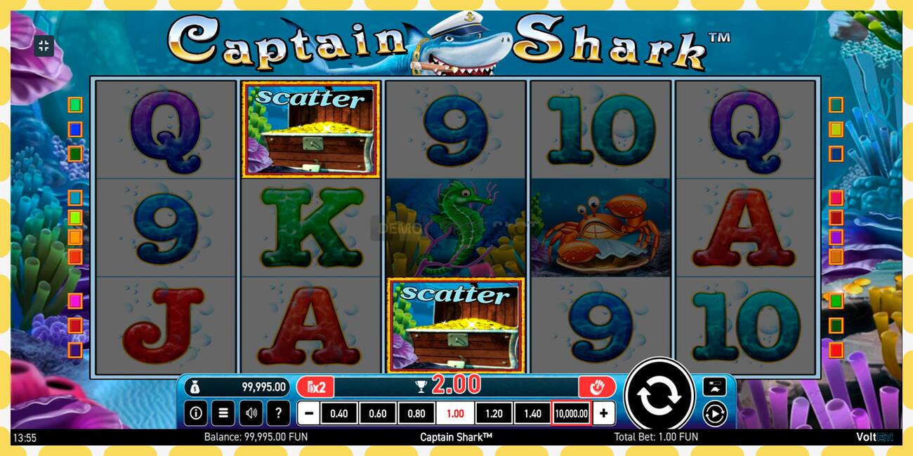 Demo slot Captain Shark free and without registration, picture - 1