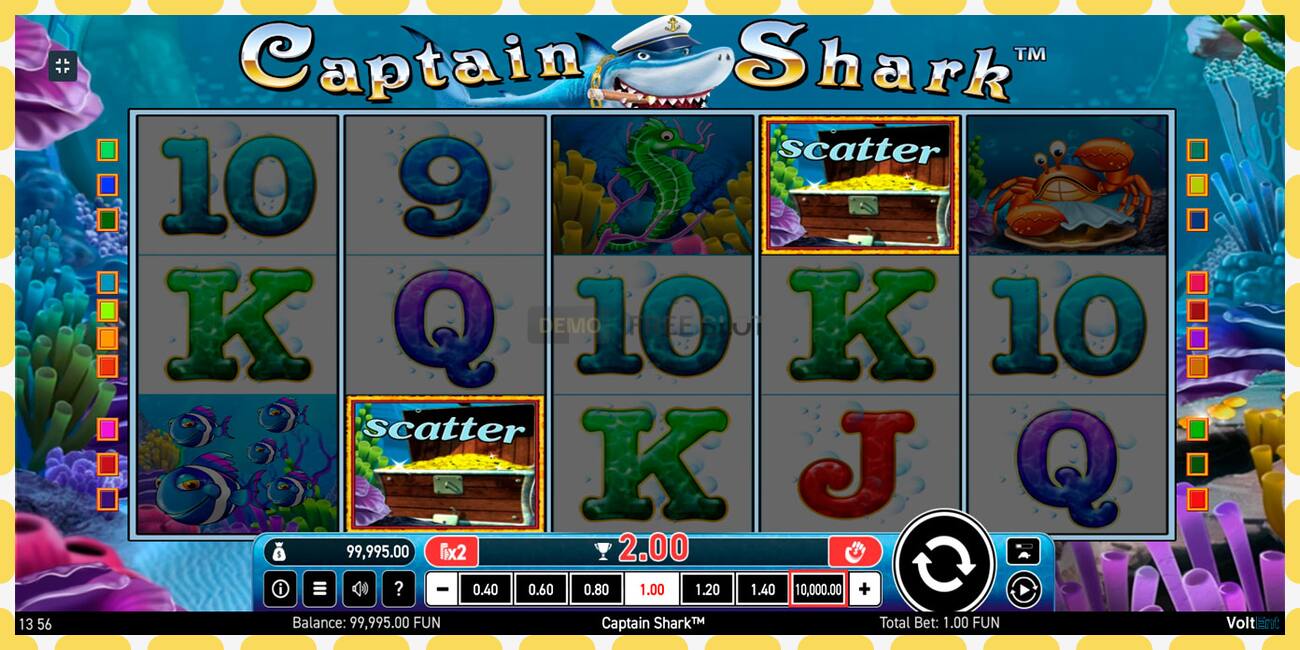 Demo slot Captain Shark free and without registration, picture - 1