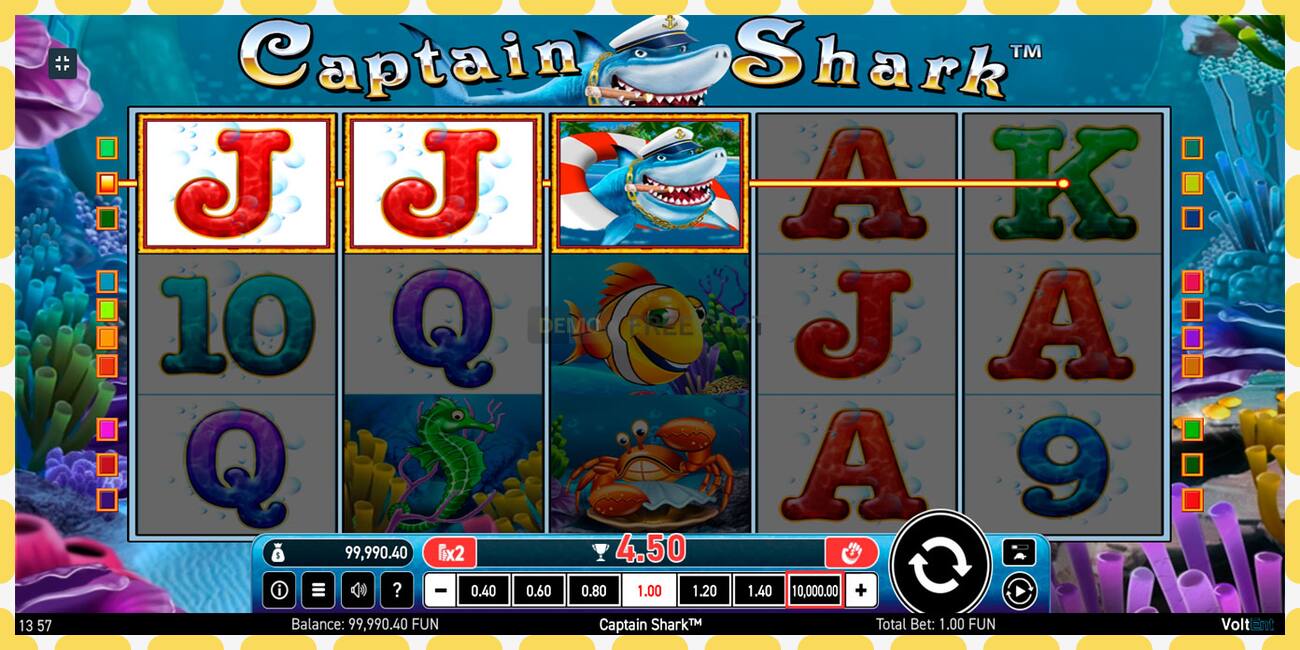 Demo slot Captain Shark free and without registration, picture - 1