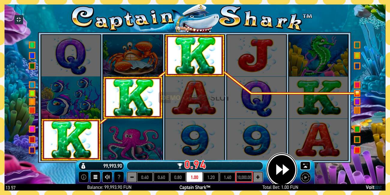 Demo slot Captain Shark free and without registration, picture - 1