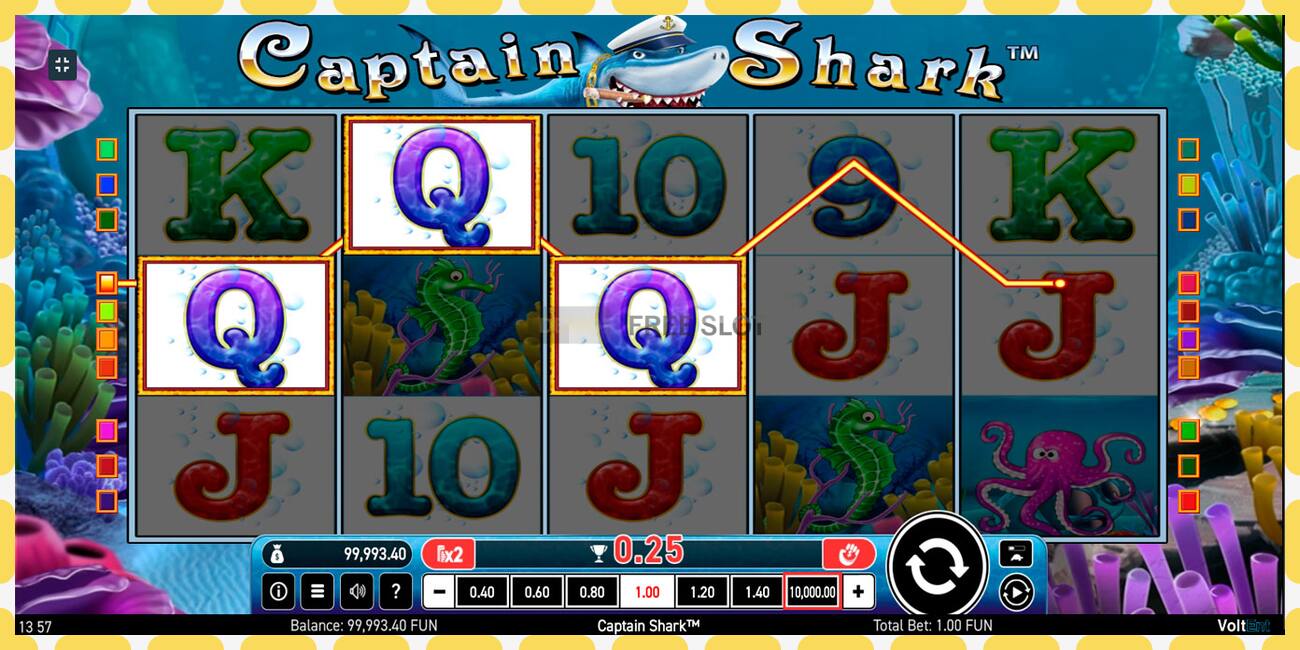 Demo slot Captain Shark free and without registration, picture - 1