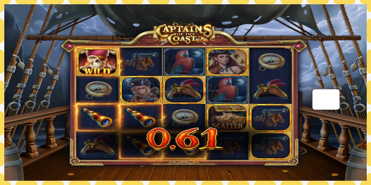 Demo slot Captains of the Coast 2 free and without registration, picture - 1