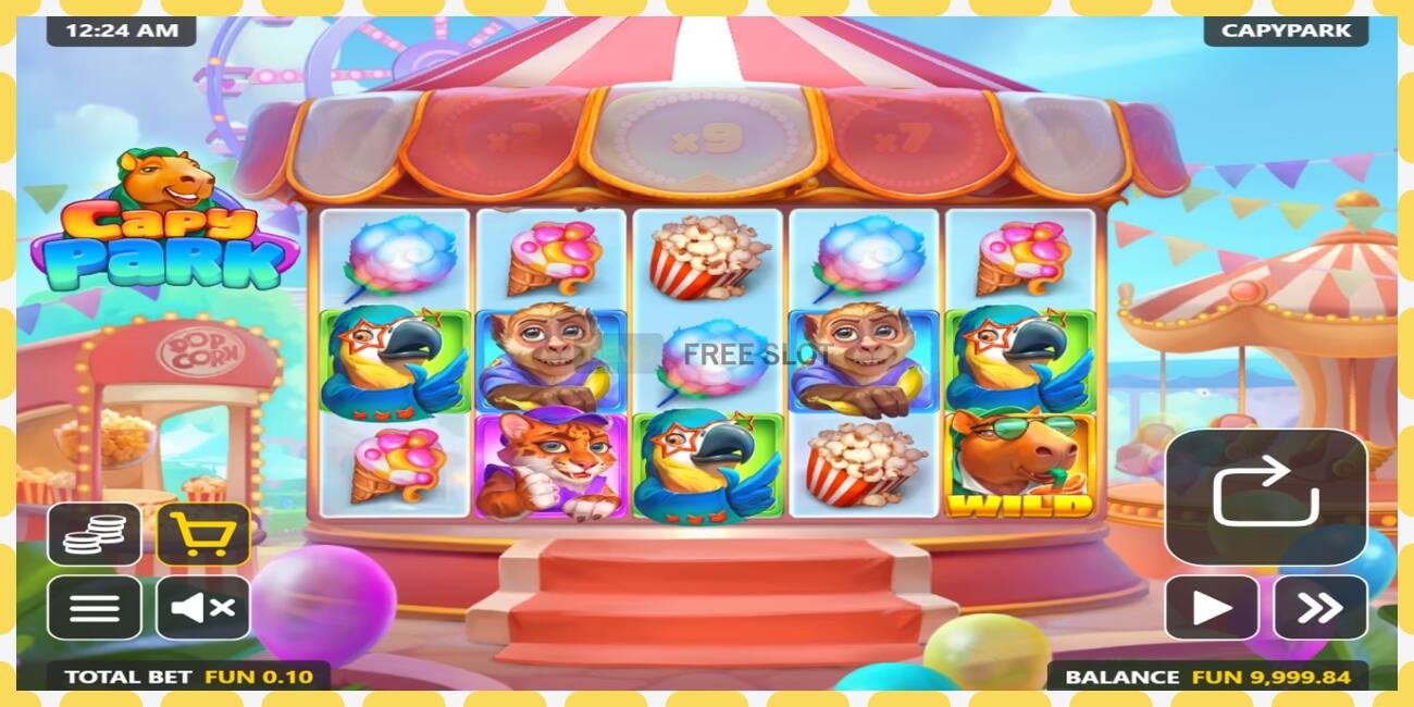 Demo slot CapyPark free and without registration, picture - 1