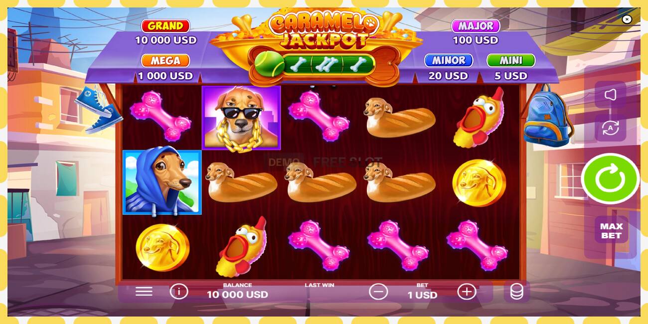 Demo lizdas Caramelo Jackpot nemokamai ir be registracijos, paveikslėlį - 1