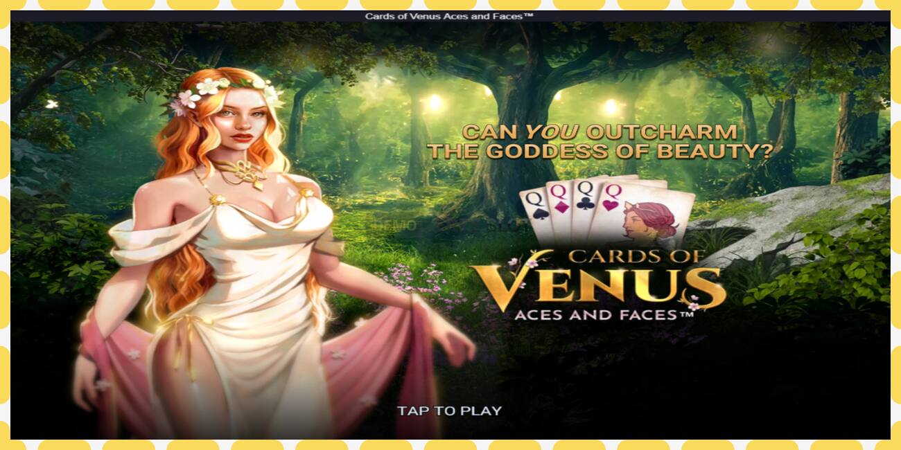 Demo slot Cards of Venus Aces and Faces free and without registration, picture - 1