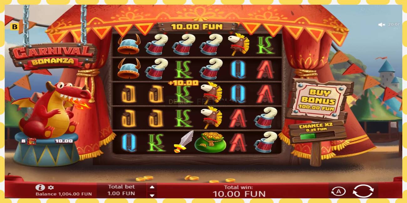 Demo slot Carnival Bonanza free and without registration, picture - 1