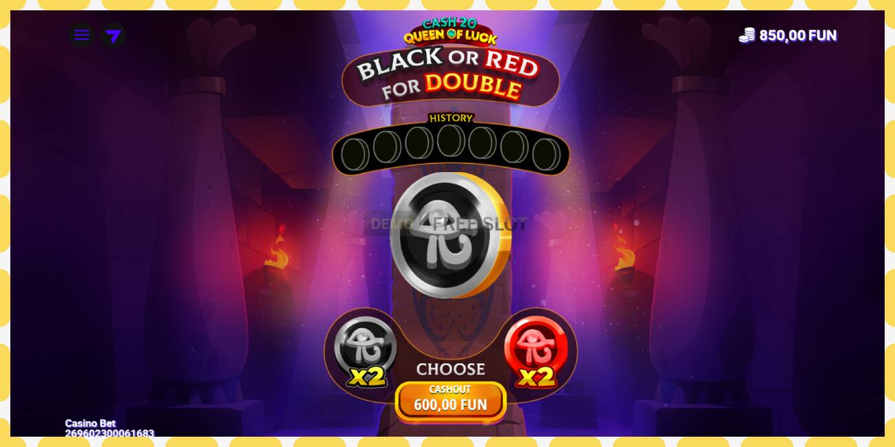 Demo slot Cash 20 Queen of Luck free and without registration, picture - 1