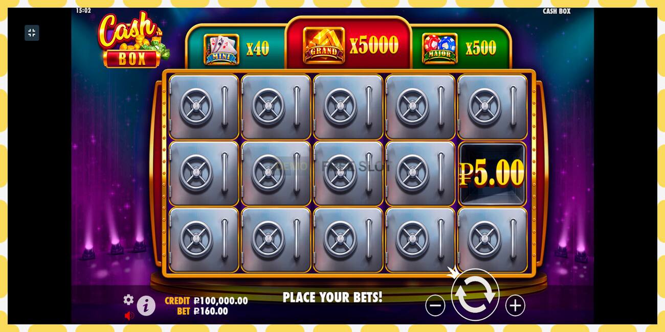 Demo slot Cash Box free and without registration, picture - 1