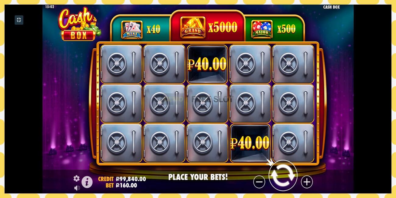 Demo slot Cash Box free and without registration, picture - 1