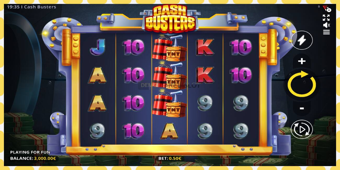 Demo slot Cash Busters free and without registration, picture - 1