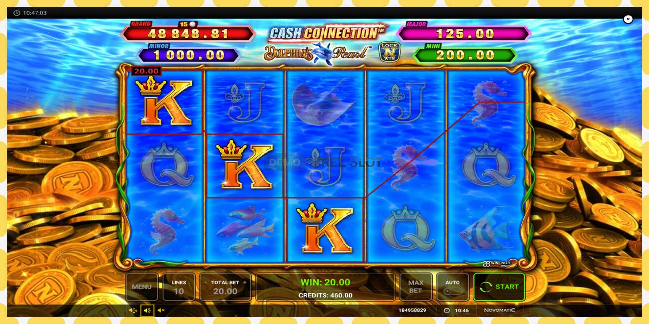 Demo slot Cash Connection Dolphins Pearl free and without registration, picture - 1