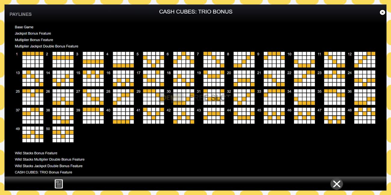 Демо слот Cash Cubes: Trio Bonus бесплатно и без регистрации, картинка - 1