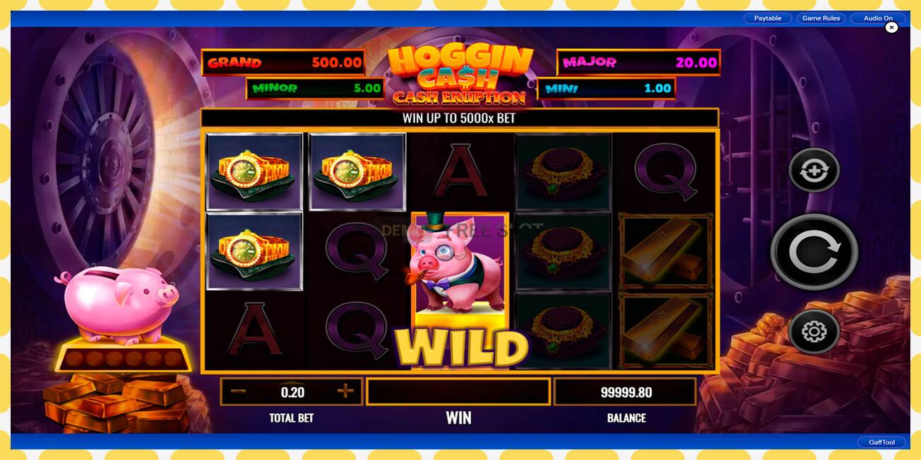 Demo slot Cash Eruption Hoggin Cash free and without registration, picture - 1