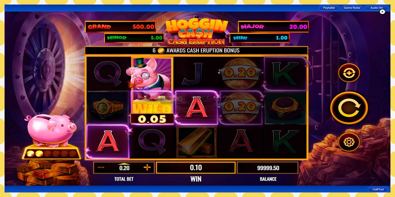 Demo slot Cash Eruption Hoggin Cash free and without registration, picture - 1