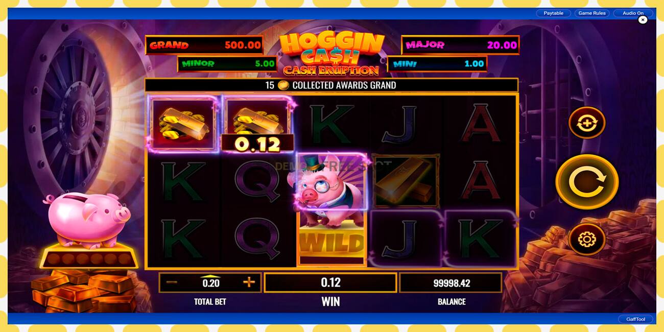 Demo slot Cash Eruption Hoggin Cash free and without registration, picture - 1