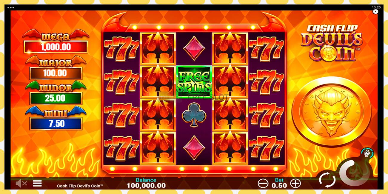 Demo slot Cash Flip Devils Coin free and without registration, picture - 1