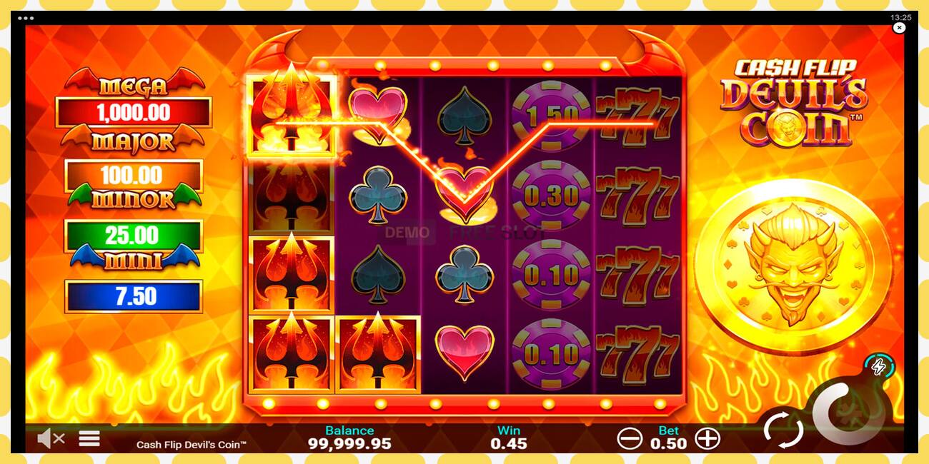 Demo slot Cash Flip Devils Coin free and without registration, picture - 1