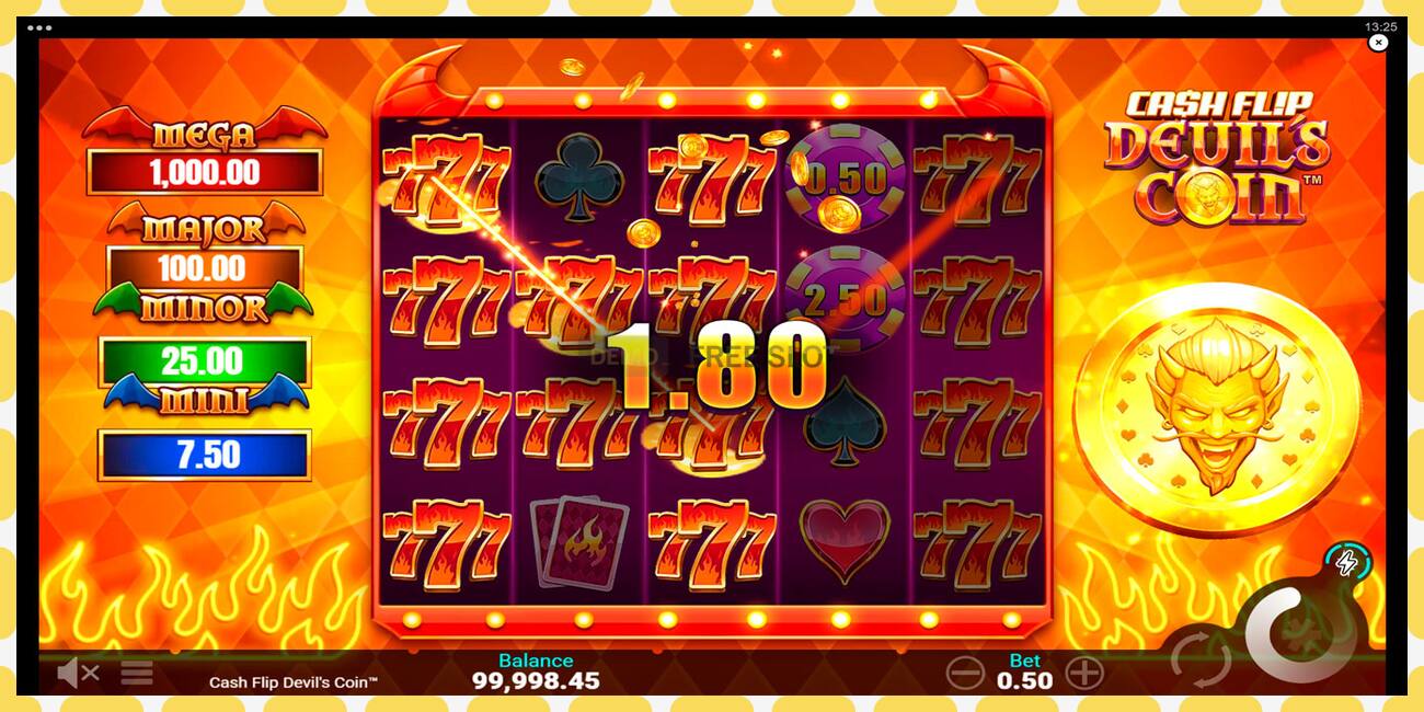 Demo slot Cash Flip Devils Coin free and without registration, picture - 1