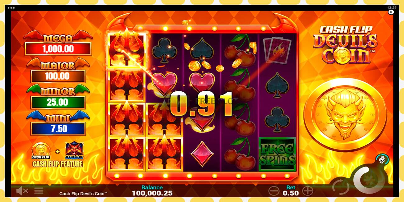 Demo slot Cash Flip Devils Coin free and without registration, picture - 1