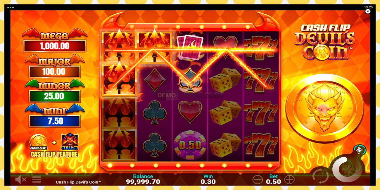 Demo slot Cash Flip Devils Coin free and without registration, picture - 1