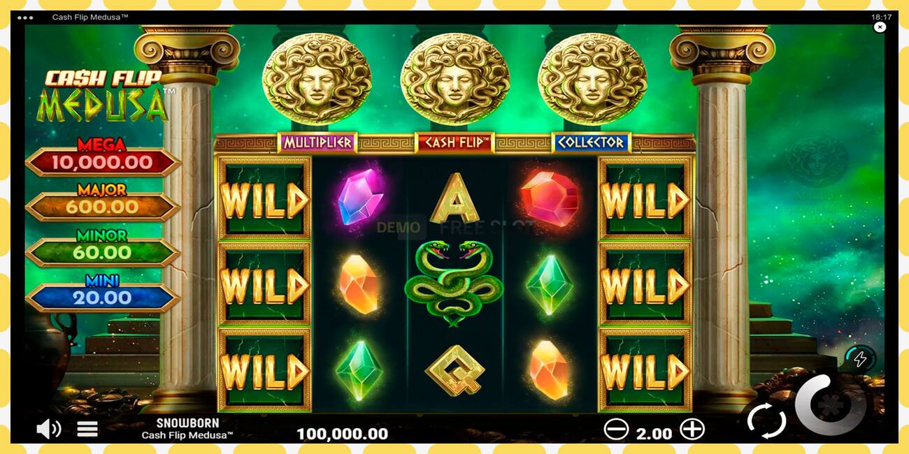 Demo slot Cash Flip Medusa free and without registration, picture - 1