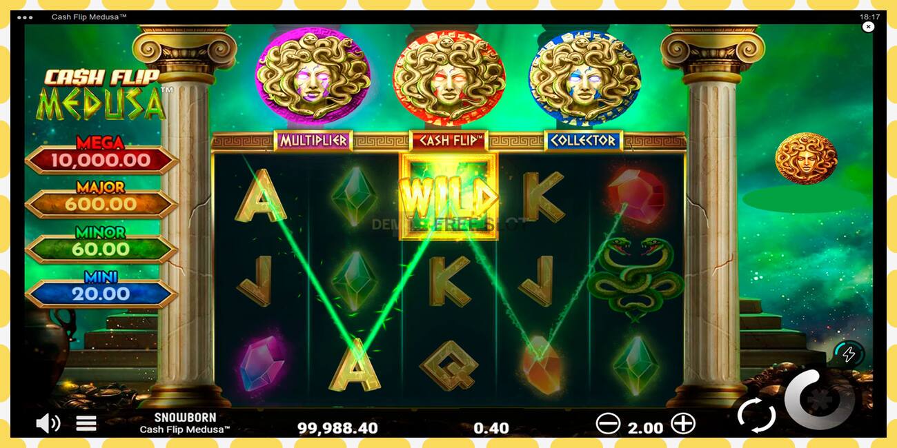 Demo slot Cash Flip Medusa free and without registration, picture - 1