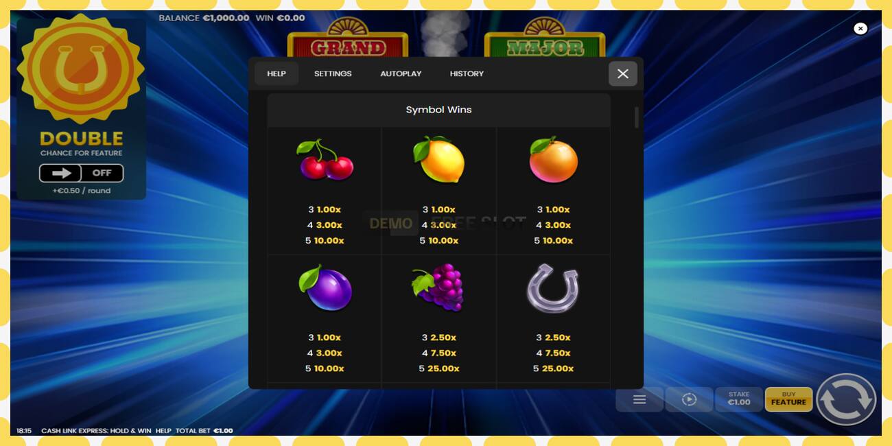 Slot demo Cash Link Express: Hold & Win gratuit și fără înregistrare, imagine - 1