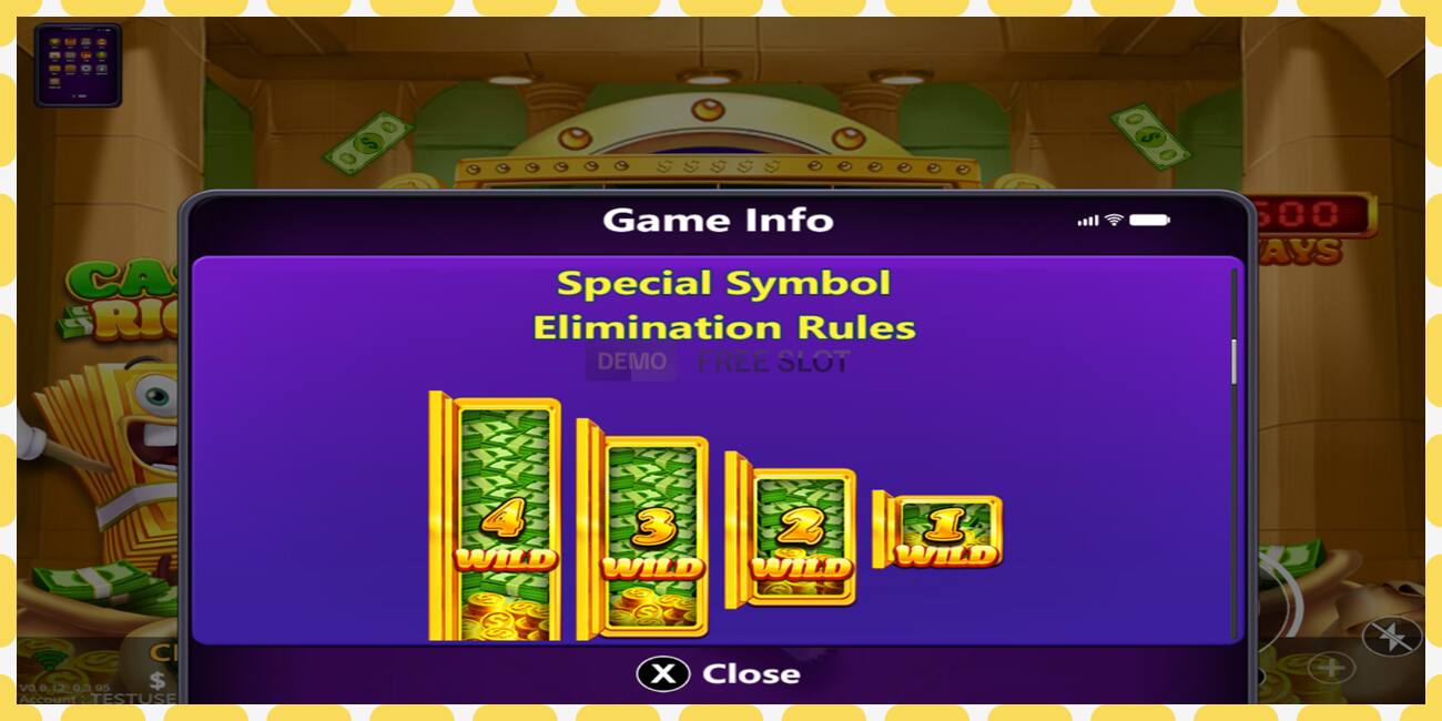 Demo slot Cash Rich free and without registration, picture - 1