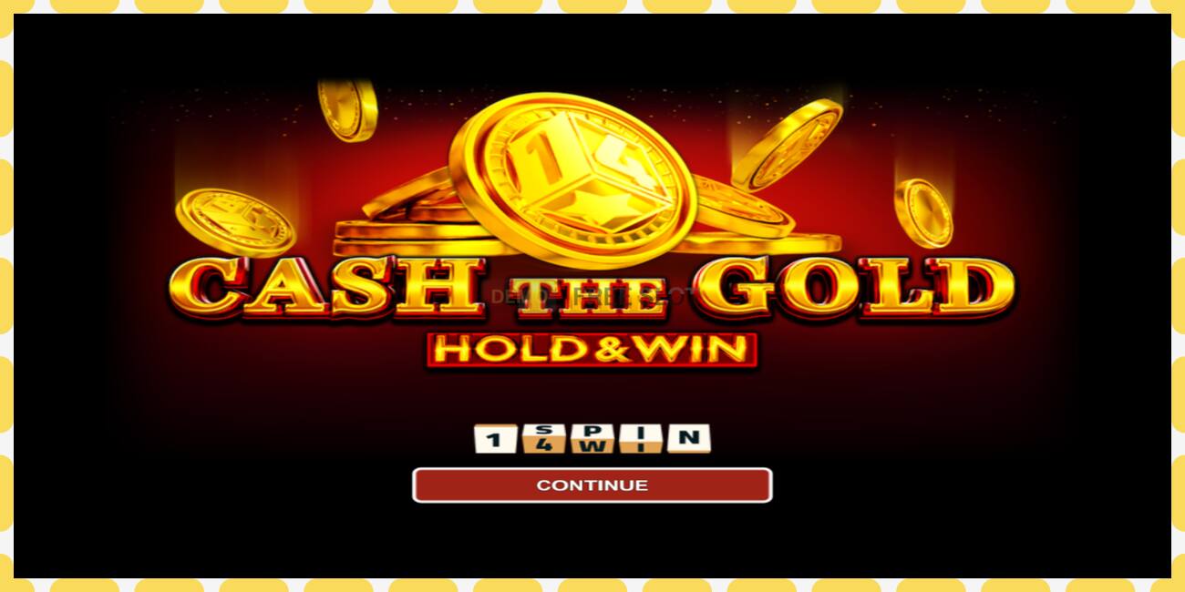 Demo yuvası Cash The Gold Hold & Win pulsuz və qeydiyyat olmadan, şəkil - 1