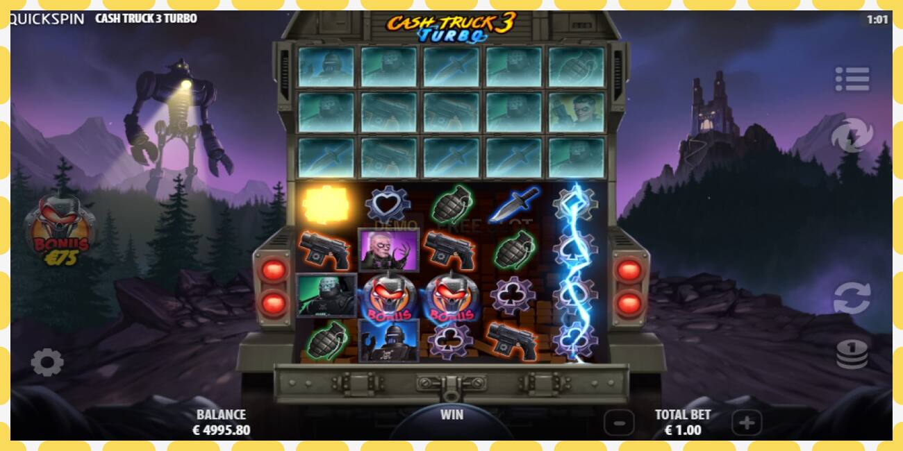 Demo slots Cash Truck 3 Turbo bezmaksas un bez reģistrācijas, attēlu - 1