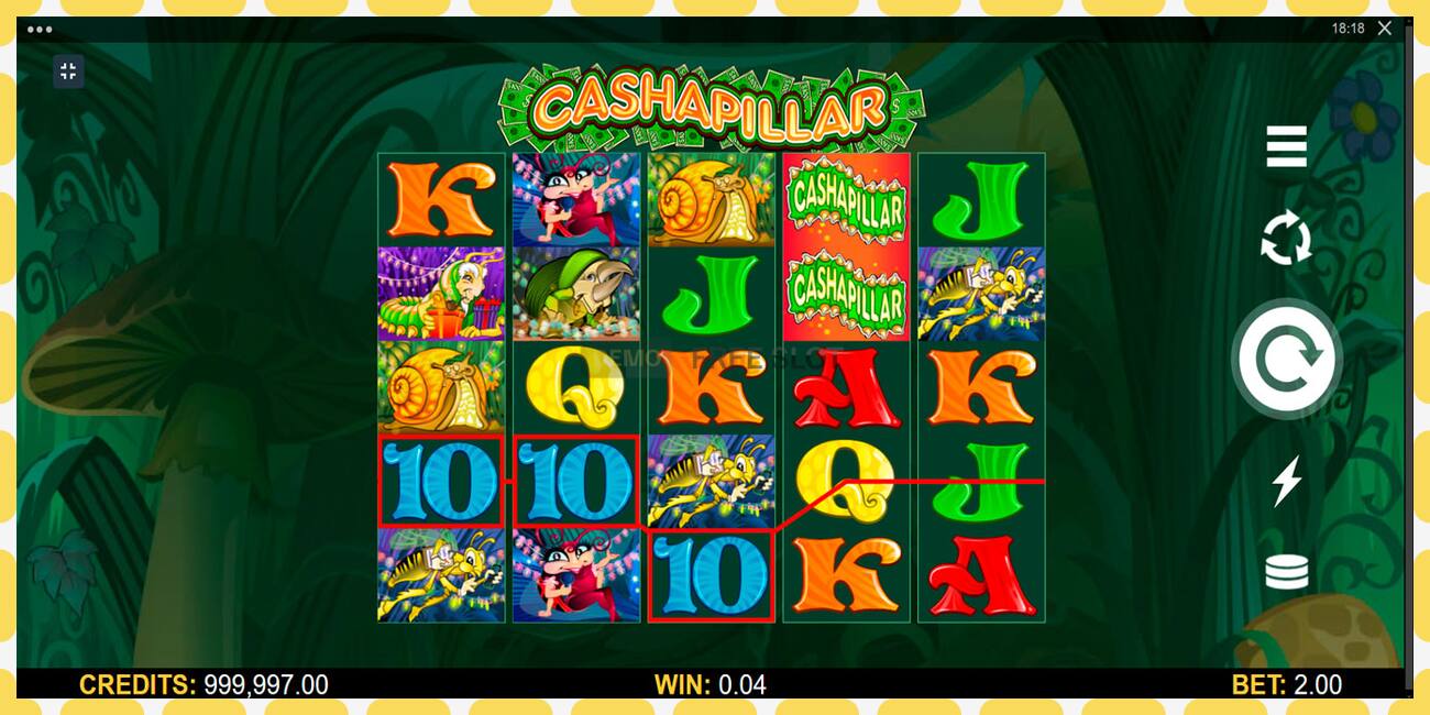 Demo slot Cashapillar free and without registration, picture - 1