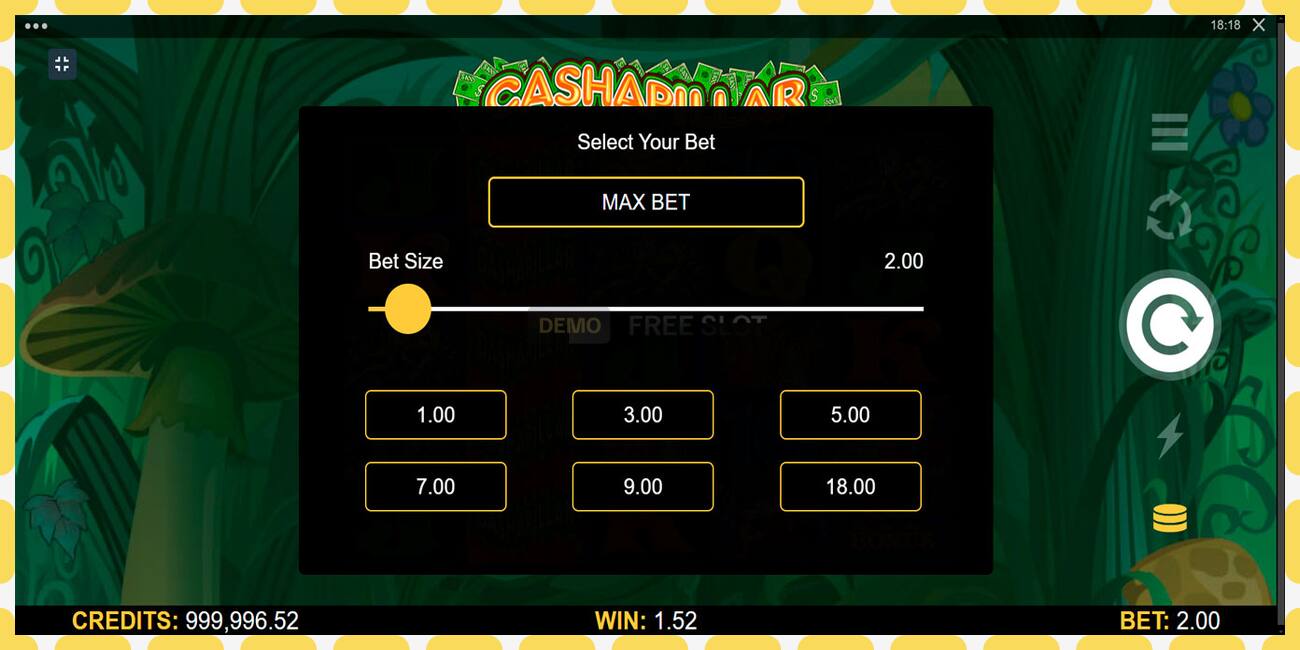 Demo slot Cashapillar free and without registration, picture - 1