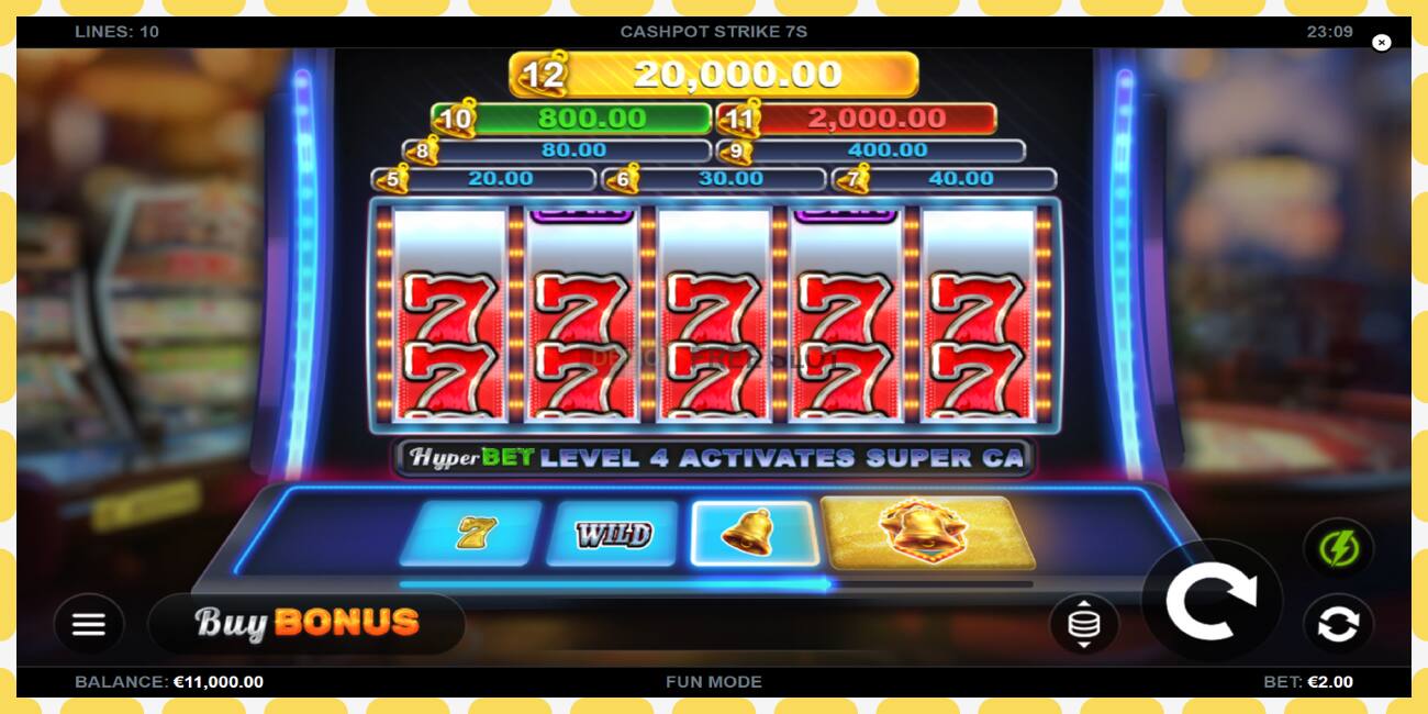 Demo slot Cashpot Strike 7s gratis og uden registrering, billede - 1