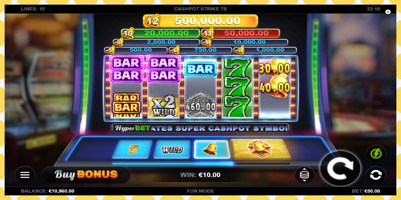 Demo slot Cashpot Strike 7s gratis og uden registrering, billede - 1