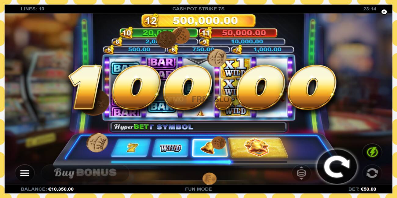 Demo slot Cashpot Strike 7s gratis og uden registrering, billede - 1