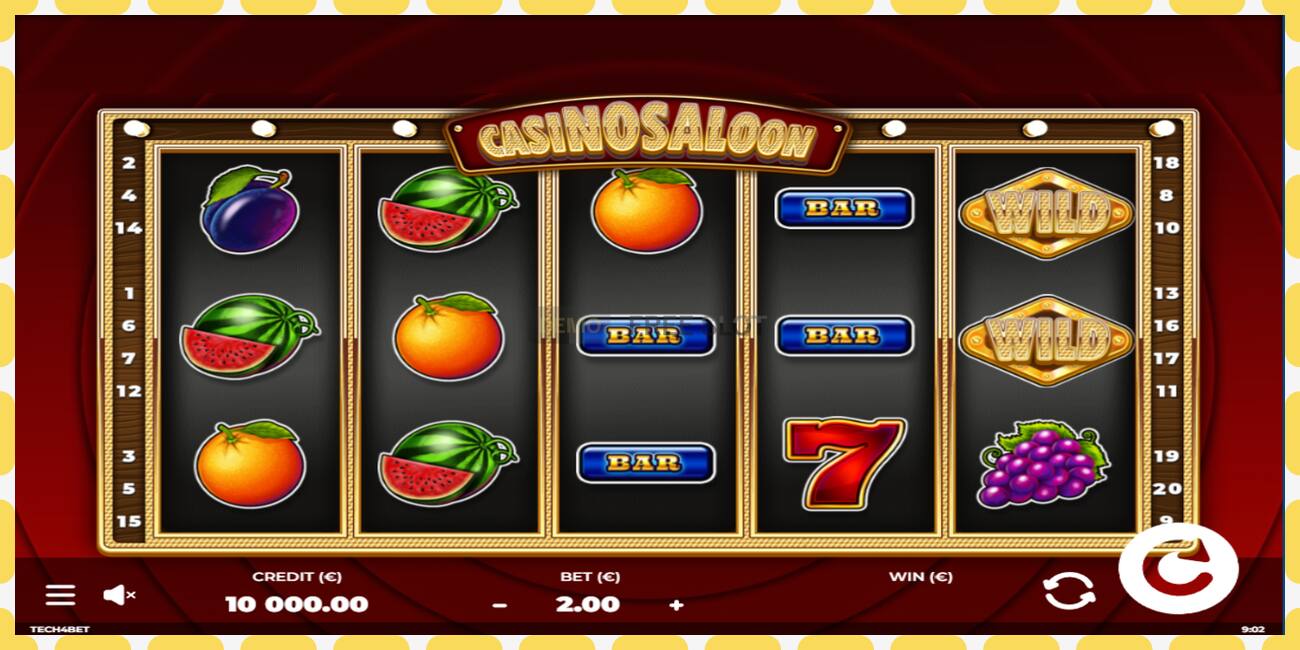 Demo slot Casino Saloon ingyenes és regisztráció nélkül, kép - 1