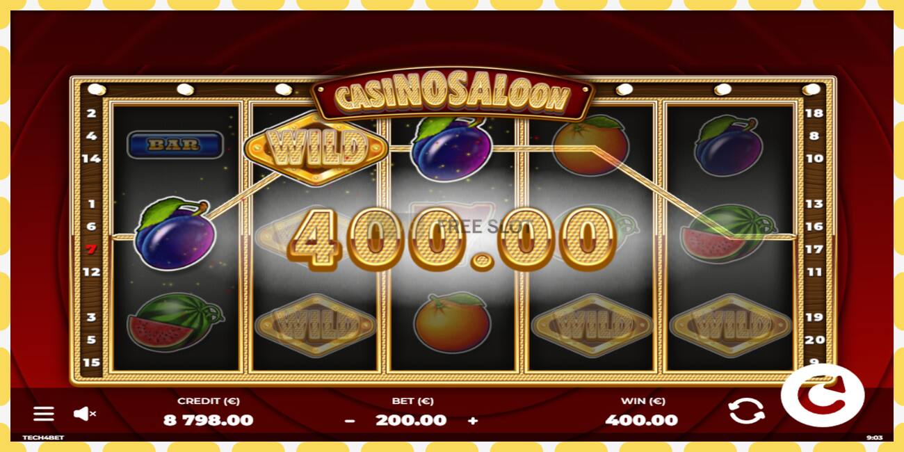 Demo slot Casino Saloon ingyenes és regisztráció nélkül, kép - 1