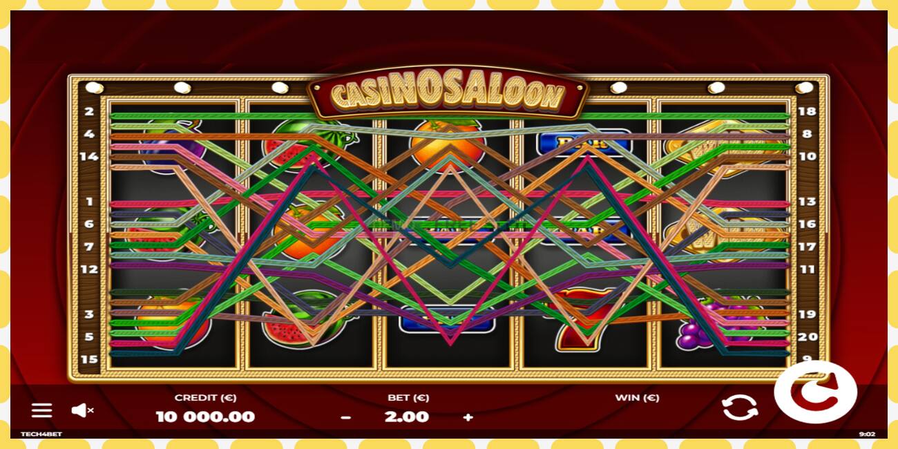 Demo slot Casino Saloon ingyenes és regisztráció nélkül, kép - 1