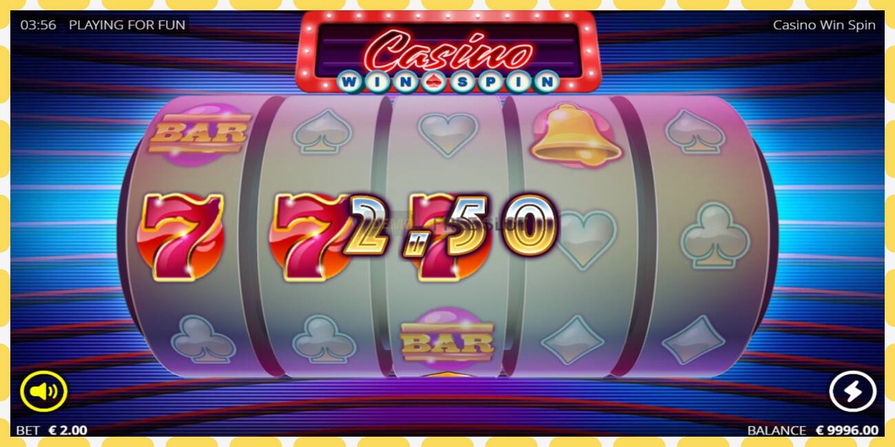 Demo slot Casino Win Spin free and without registration, picture - 1