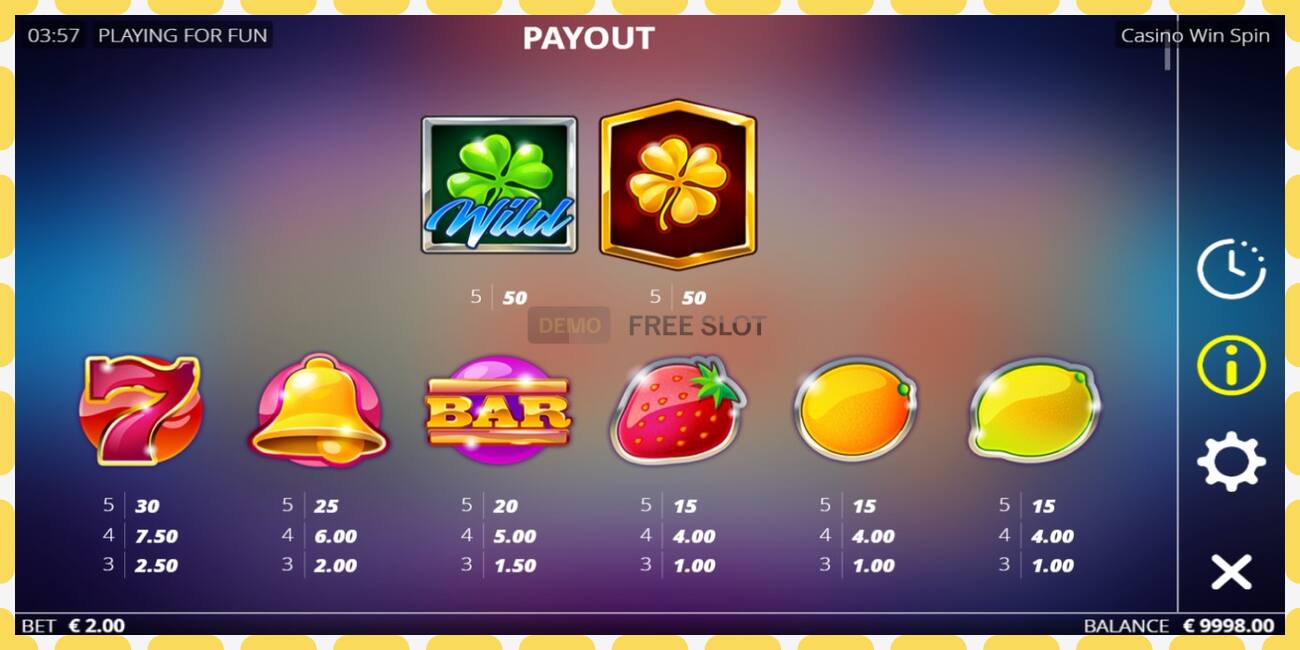 Demo slot Casino Win Spin free and without registration, picture - 1