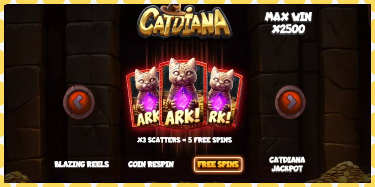 Demo slot Catdiana free and without registration, picture - 1