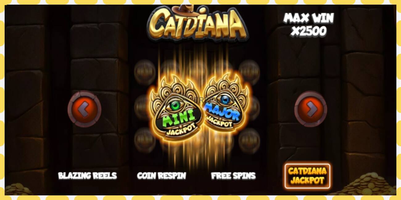 Demo slot Catdiana free and without registration, picture - 1