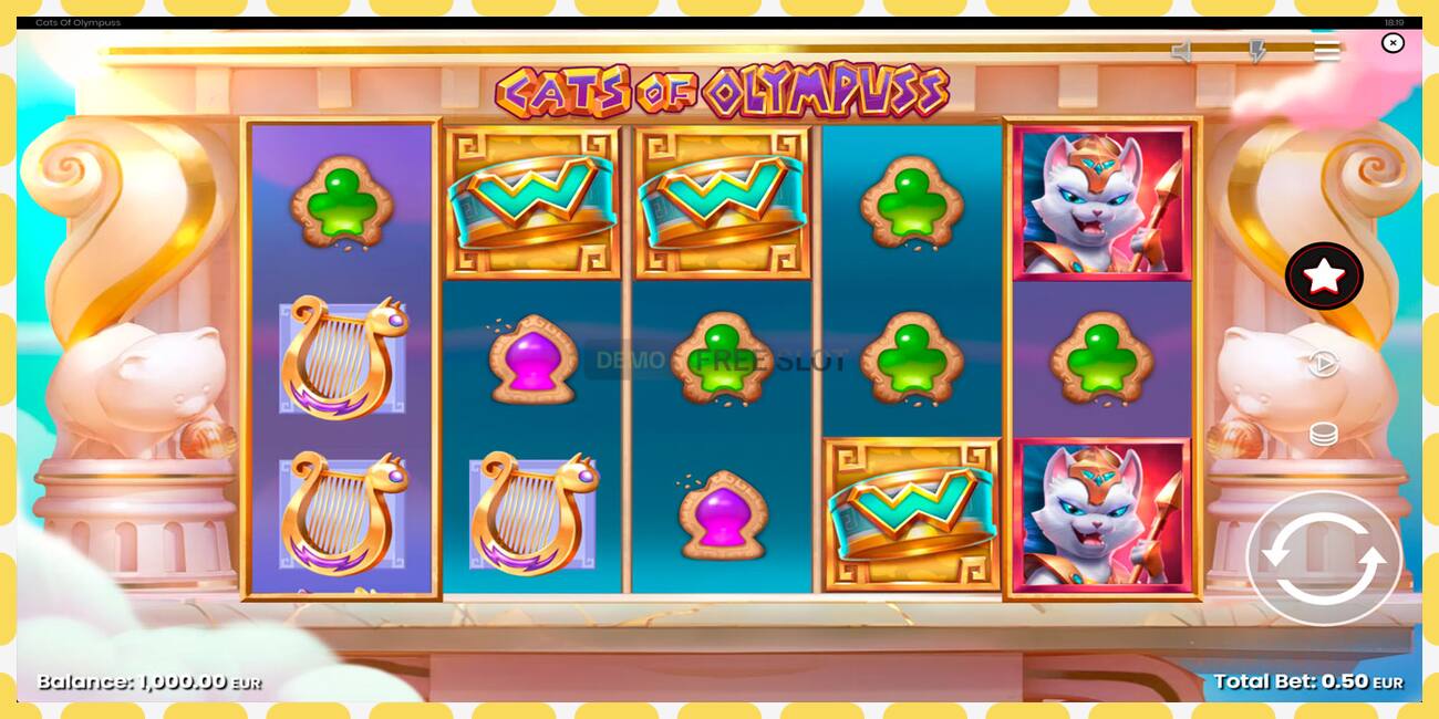 Demo slot Cats of Olympuss free and without registration, picture - 1