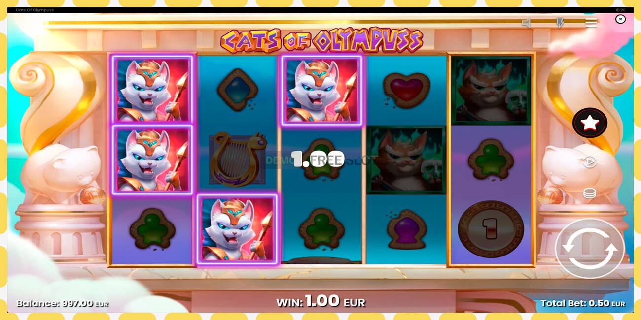 Demo slot Cats of Olympuss free and without registration, picture - 1