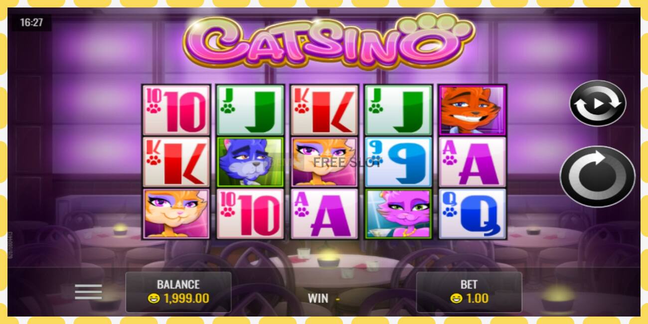 Demo slot Catsino නොමිලේ සහ ලියාපදිංචියකින් තොරව, පින්තූරය - 1