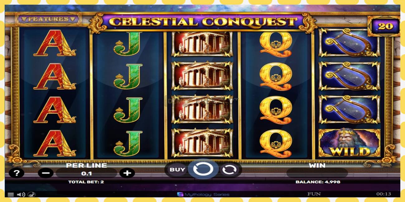 Demo slot Celestial Conquest free and without registration, picture - 1